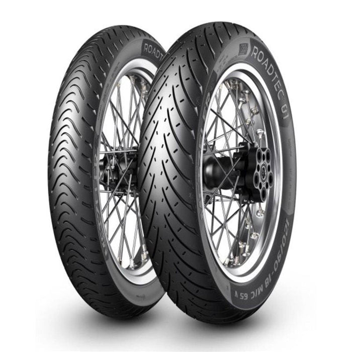 METZELER ROADTEC 01 BIAS TIRE 80/100 - 18 (47P) - FRONT (3775900) - Driven Powersports Inc.80192273775903775900