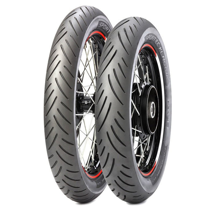 METZELER SPORTEC KLASSIK TIRE 110/80R17 (57V) - FRONT - Driven Powersports Inc.2550600