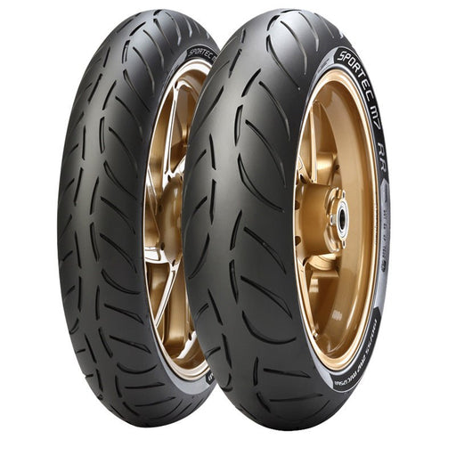 METZELER SPORTEC M7 RR TIRE 130/70ZR16 (61W) - FRONT (3865600) - Driven Powersports Inc.80192273865613865600