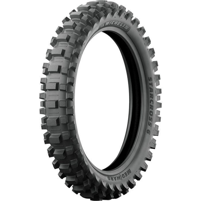 MICHELIN 100/90 - 19 57M STARCROSS 6 MEDIUM HARD REAR (42268) - Driven Powersports Inc.352870775871242268