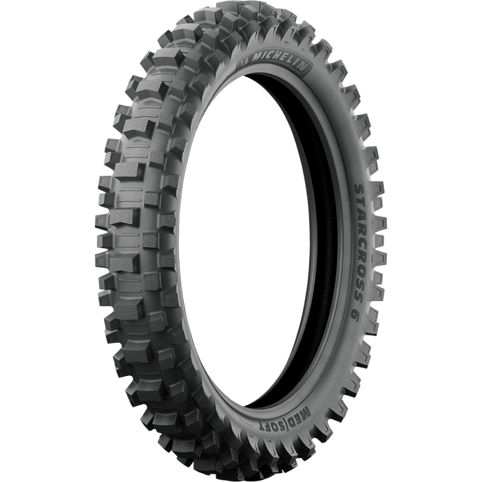 MICHELIN 100/90 - 19 57M STARCROSS 6 MEDIUM SOFT REAR (53769) - Driven Powersports Inc.352870233393853769