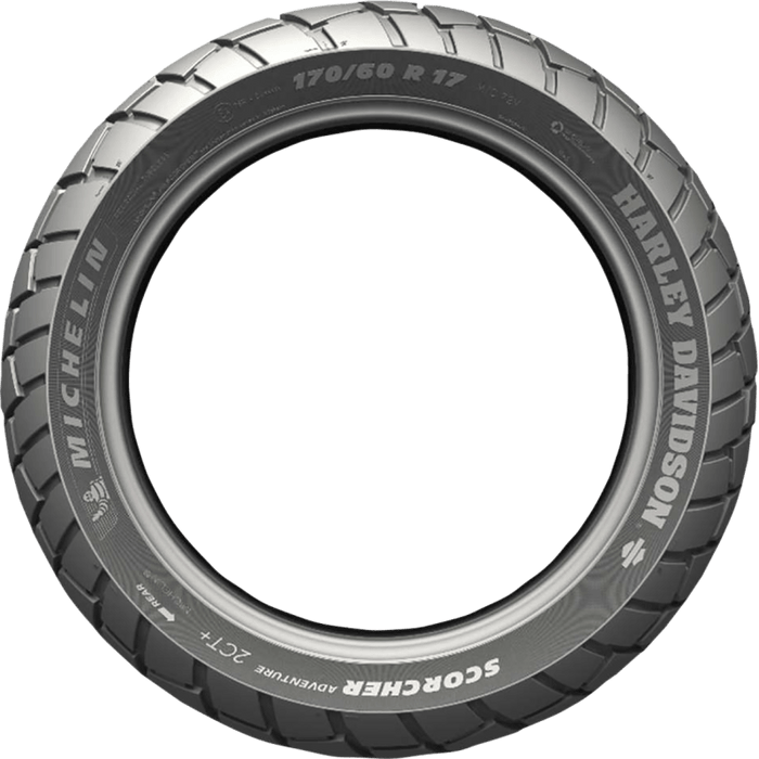 MICHELIN 170/60R17 72V SCORCHER ADVENTURE REAR OE (06587) - Driven Powersports Inc.352870637915406587