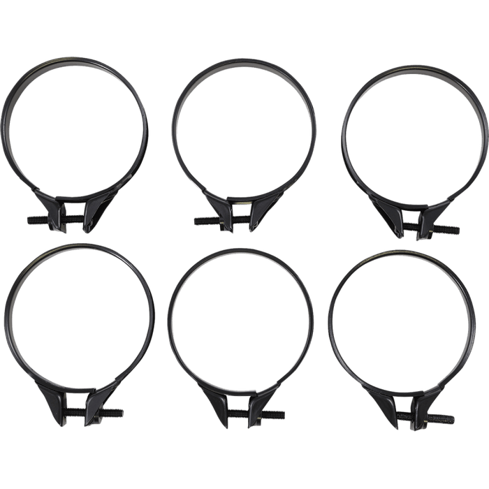 MOOSE RACING - 110 - 1058 - MOOSE CARB CLAMPS 6PK - Driven Powersports Inc.110 - 1058