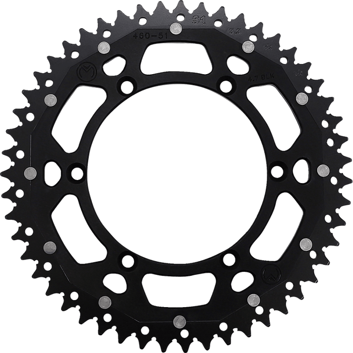 MOOSE RACING - 1210 - 460 - 51 - 10X - SPROCKET DUAL MSE 51 - Driven Powersports Inc.1210 - 14961210 - 460 - 51 - 10X