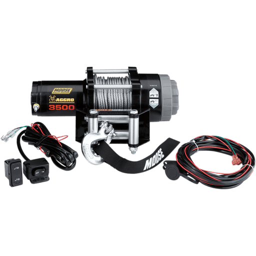 MOOSE UTILITY DIVISION MOOSE WINCH 3500LB W/WR RP - Driven Powersports Inc.4505 - 0761MOOSE 35