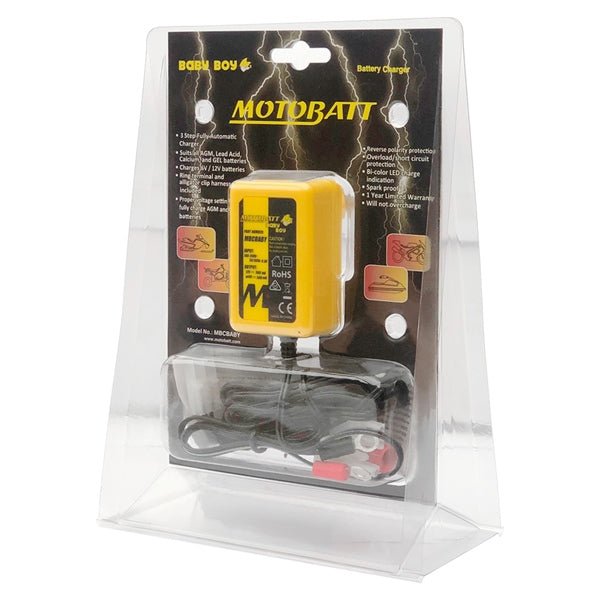 MOTOBATT BATTERY CHARGER BABY BOY (MBCBABY) - Driven Powersports Inc.779420732968MBCBABY