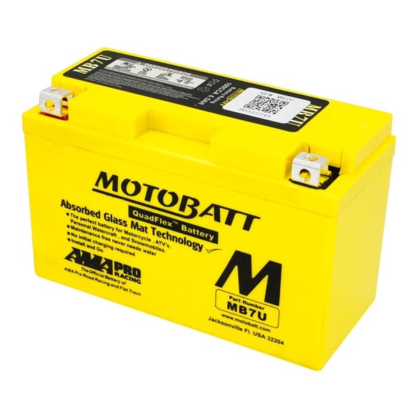 MOTOBATT MB7U BATTERY QUADFLEX - Driven Powersports Inc.779421335625MB7U