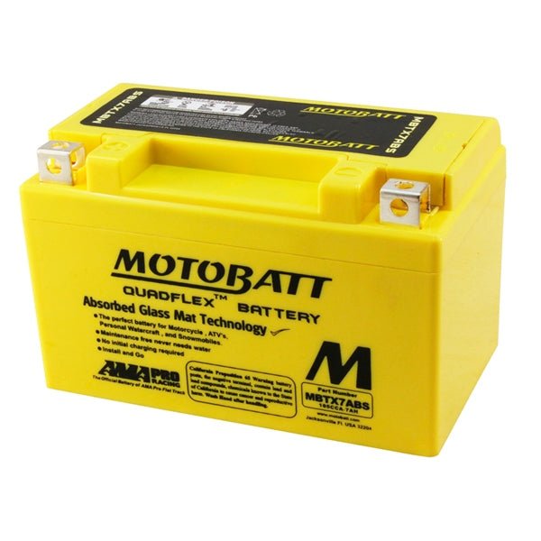 MOTOBATT MBTX7ABS BATTERY QUADFLEX - Driven Powersports Inc.779421335663MBTX7ABS