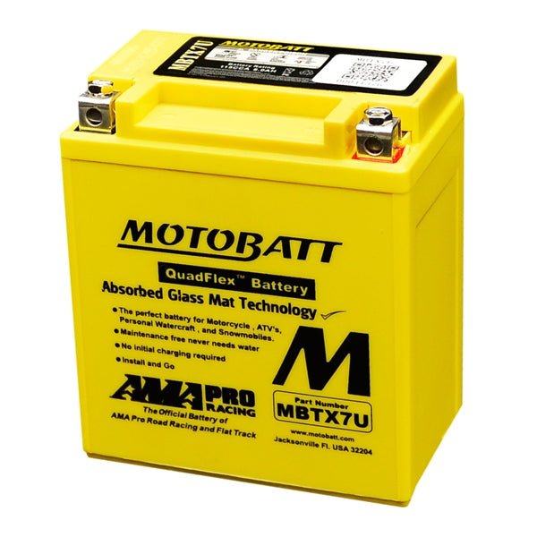 MOTOBATT MBTX7U BATTERY QUADFLEX - Driven Powersports Inc.779421335632MBTX7U