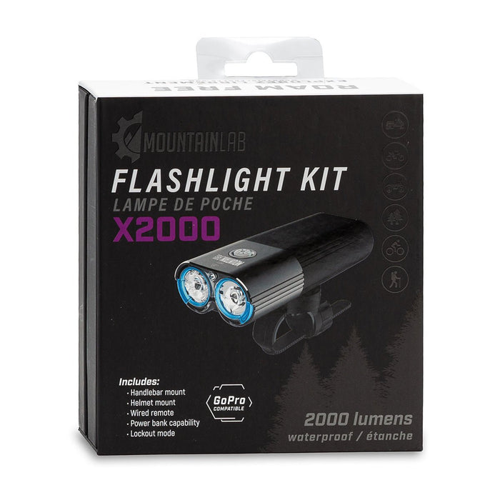 MOUNTAIN LAB X2000 FLASHLIGHT KIT (ML - FLK - X2000) - Driven Powersports Inc.791126147709ML - FLK - X2000