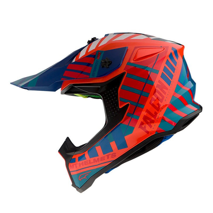 MT HELMETS FALCON HELMET - ENERGY - FLUO ORANGE - Driven Powersports Inc.8503331IT - 221 - 473