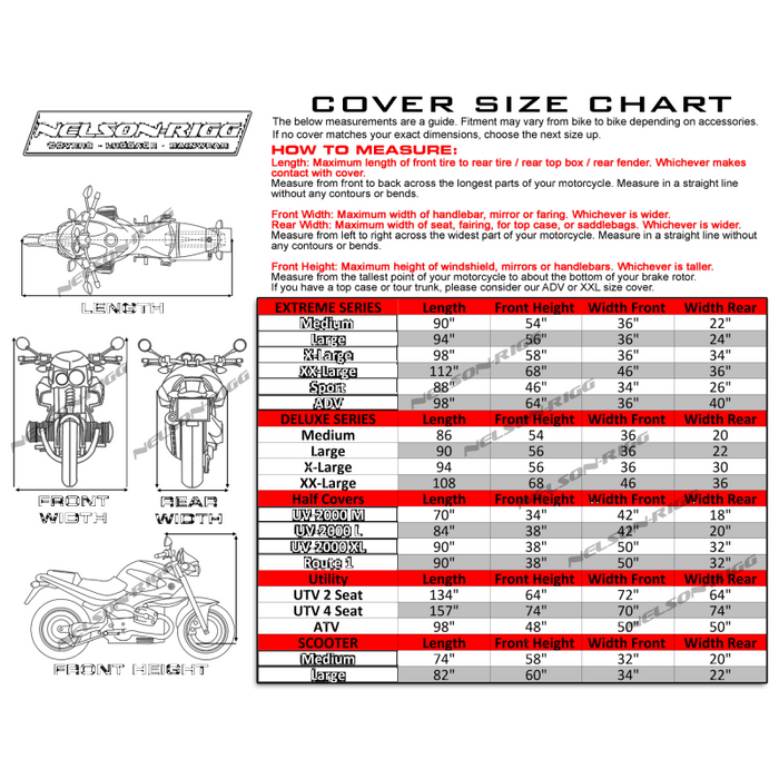 NELSON - RIGG DEFENDER EXTREME HALF COVER - Driven Powersports Inc.4719868151705DEX - RT1H