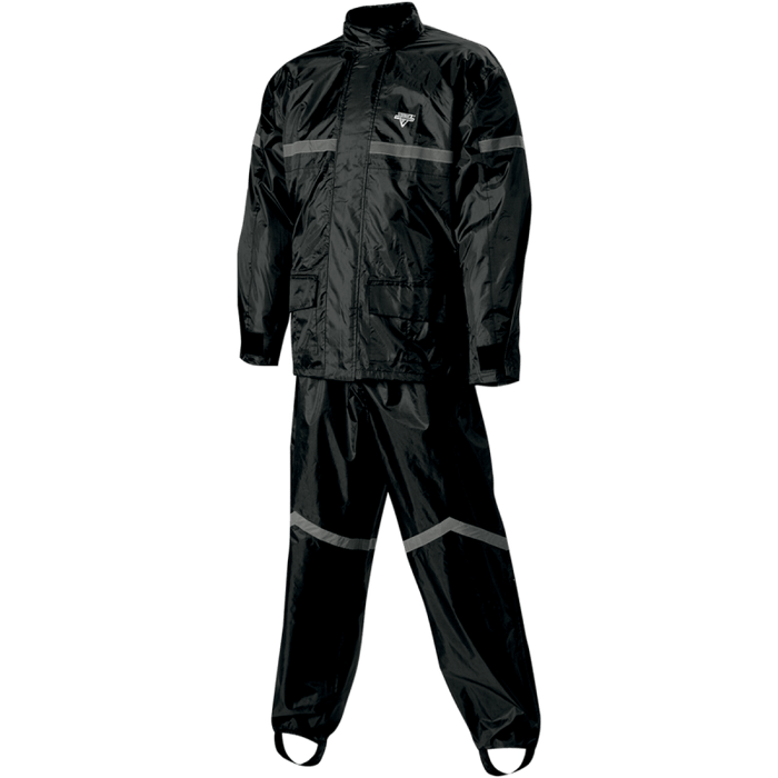 NELSON - RIGG STORMRIDER BLACK/ORANGE RAINSUIT (4XL) - Driven Powersports Inc.978591502534SR - 6000 - BLK - 01 - SM