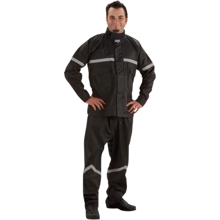 NELSON - RIGG STORMRIDER BLACK/ORANGE RAINSUIT (4XL) - Driven Powersports Inc.978591902730SR - 6000 - ORG - 01 - SM