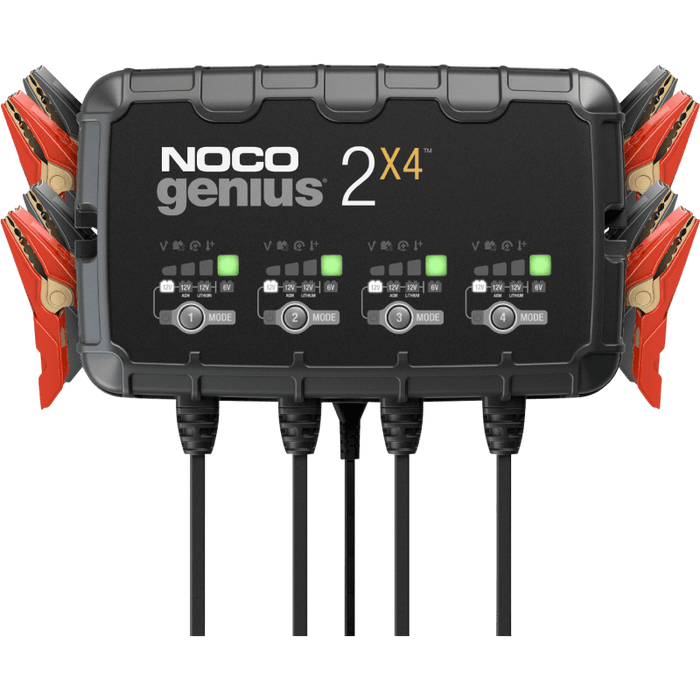 NOCO 8A 4 - BANK BATTERY CHARGER - Driven Powersports Inc.046221190434GENIUS2X4