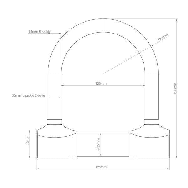 OXFORD PRODUCTS ALARM - D SCOOT 200X196X16MM OXFORD (LK220) - Driven Powersports Inc.5030009149320LK220