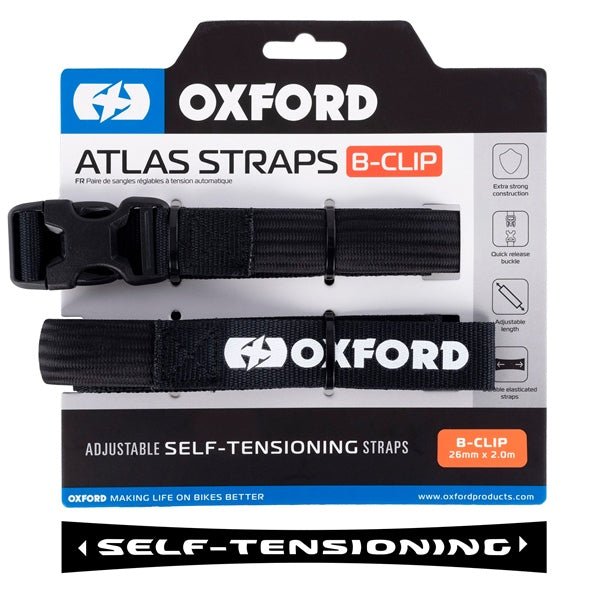 OXFORD PRODUCTS ATLAS B - CLIP STRAPS - Driven Powersports Inc.5030009442841OX312