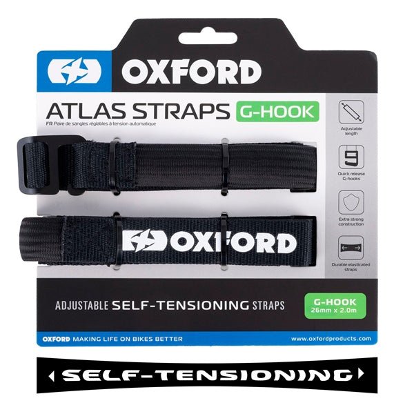 OXFORD PRODUCTS ATLAS G - HOOK STRAPS - Driven Powersports Inc.5030009438998OX300