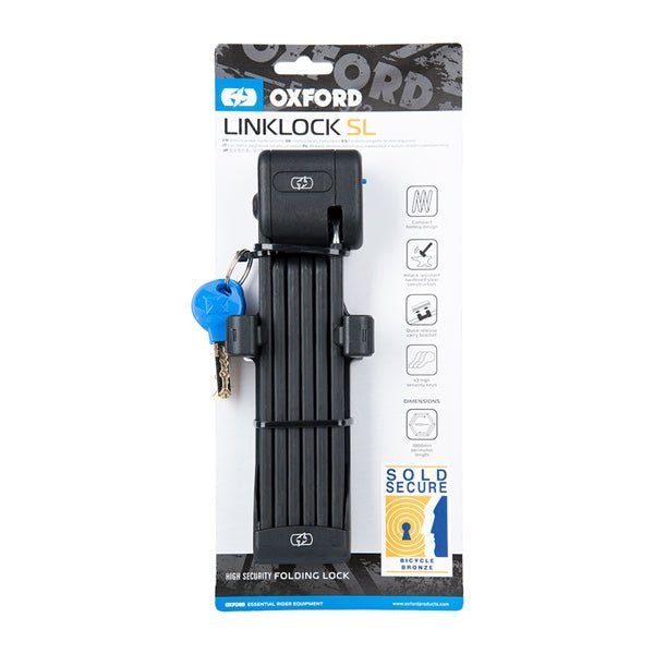 OXFORD PRODUCTS LINKLOCK GL FOLDING LOCK - Driven Powersports Inc.5030009344879LK510