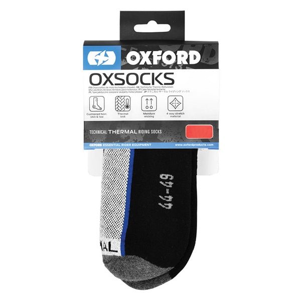 OXFORD PRODUCTS SOCKS THERMAL REG S 4 - 9 OXFORD (CA840S) - Driven Powersports Inc.5030009150463CA840S