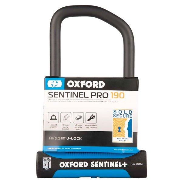 OXFORD PRODUCTS U - LOCK SENTINEL PRO 260X177MM OXFORD (LK324) - Driven Powersports Inc.5030009096242LK324