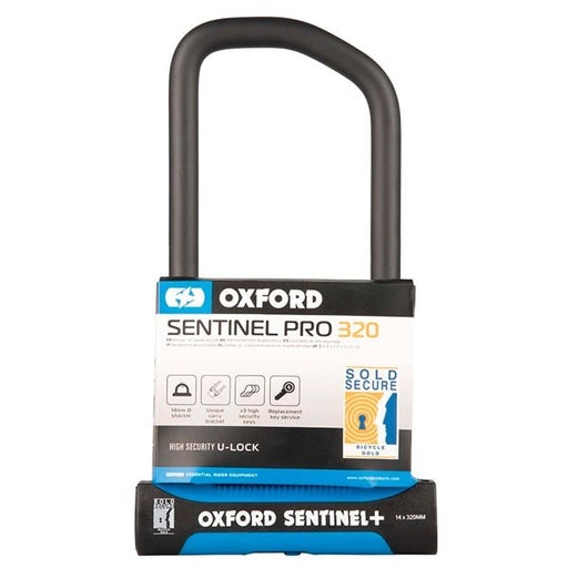 OXFORD PRODUCTS U - LOCK SENTINEL PRO 320X177MM OXFORD (LK325) - Driven Powersports Inc.5030009096259LK325