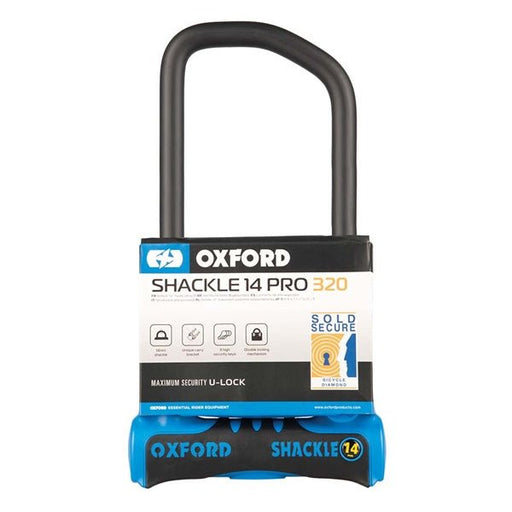 OXFORD PRODUCTS U - LOCK SHACKLE 14 PRO 320X177MM OXFORD (LK322) - Driven Powersports Inc.5030009096228LK322