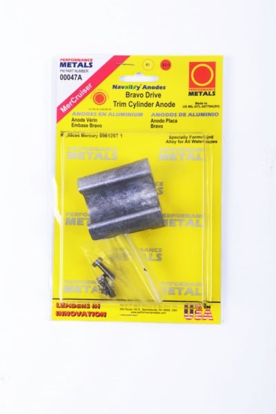 PERFORMANCEMETAL ANODE FOR DRIVE TRIM CYLINDER BRAVO (00047A) - Driven Powersports Inc.87064800047800047A