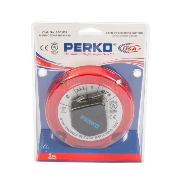 PERKO BATT SWITCH 250AMP 2BATT (8501DP) - Driven Powersports Inc.0852265594718501DP