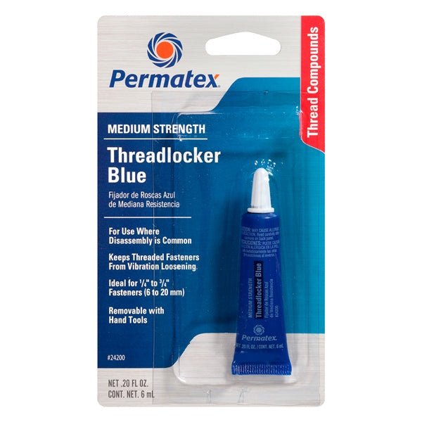 PERMATEX BLUE REMOVABLE STRENGTH THREADLOCKER - Driven Powersports Inc.06816124209724209