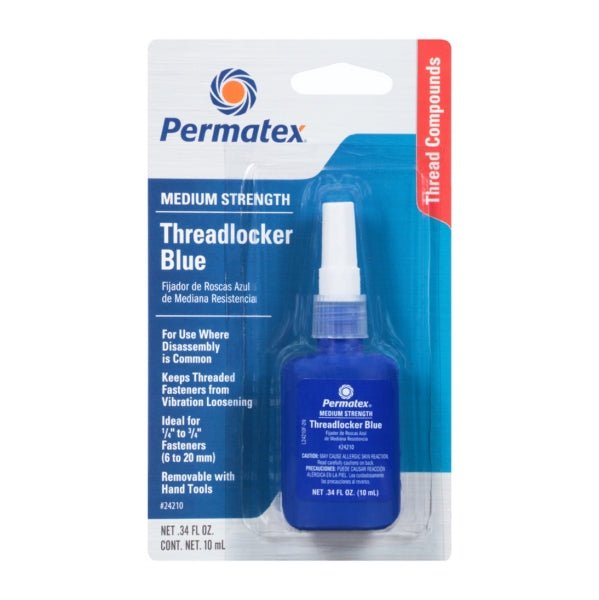 PERMATEX BLUE REMOVABLE STRENGTH THREADLOCKER - Driven Powersports Inc.68622624210524210