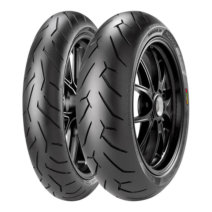 PIRELLI DIABLO ROSSO II TIRE 110/70R17 (54H) - FRONT (2392300) - Driven Powersports Inc.80192272392322392300