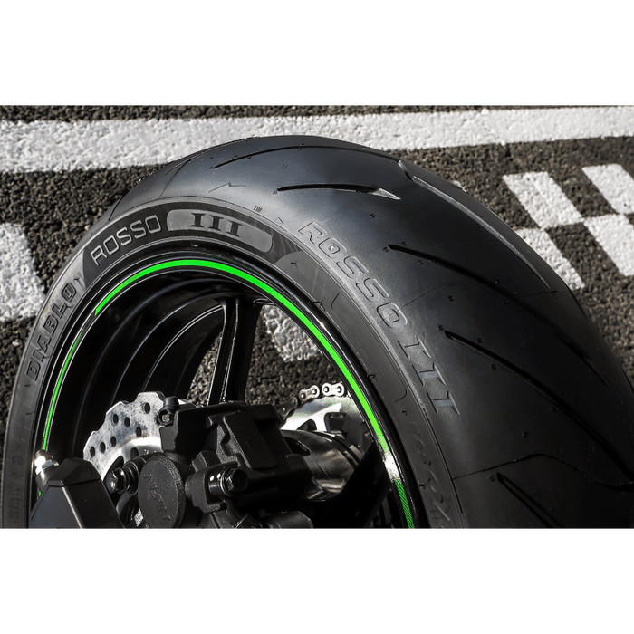 PIRELLI DIABLO ROSSO III TIRE 110/70ZR17 (54W) - FRONT - Driven Powersports Inc.80192272635032635000