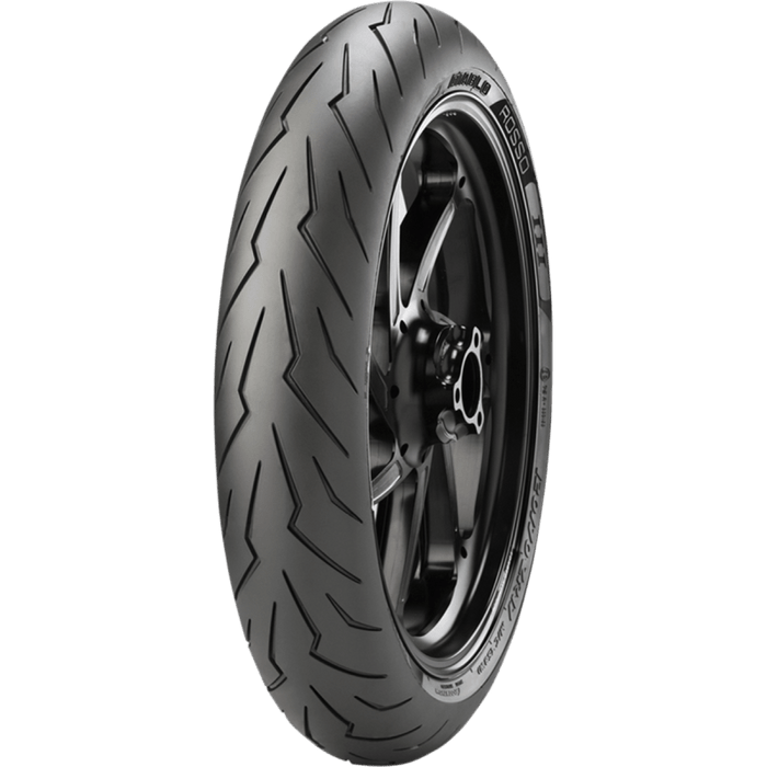 PIRELLI DIABLO ROSSO III TIRE 120/70ZR17 (58W) - FRONT - DUCATI SPEC - Driven Powersports Inc.80192272807842807800