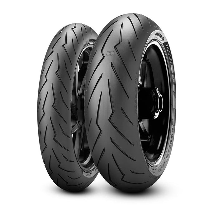 PIRELLI DIABLO ROSSO III TIRE 150/60ZR17 (65W) - REAR - Driven Powersports Inc.80192272635342635300