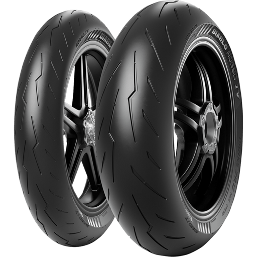 PIRELLI DIABLO ROSSO IV TIRE 120/70ZR17 (58W) - FRONT - Driven Powersports Inc.80192273978643978600