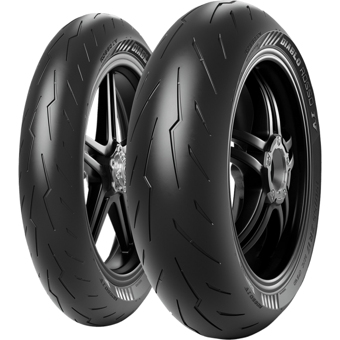 PIRELLI DIABLO ROSSO IV TIRE 120/70ZR17 (58W) - FRONT - Driven Powersports Inc.80192273978643978600