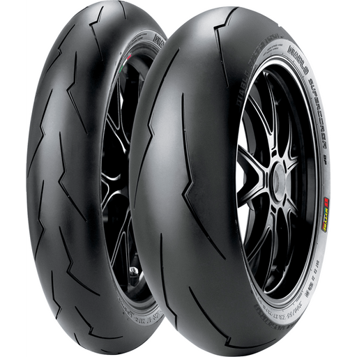 PIRELLI DIABLO SUPERCORSA SP V2 TIRE 120/70ZR17 (58W) - FRONT - Driven Powersports Inc.80192272166912166900