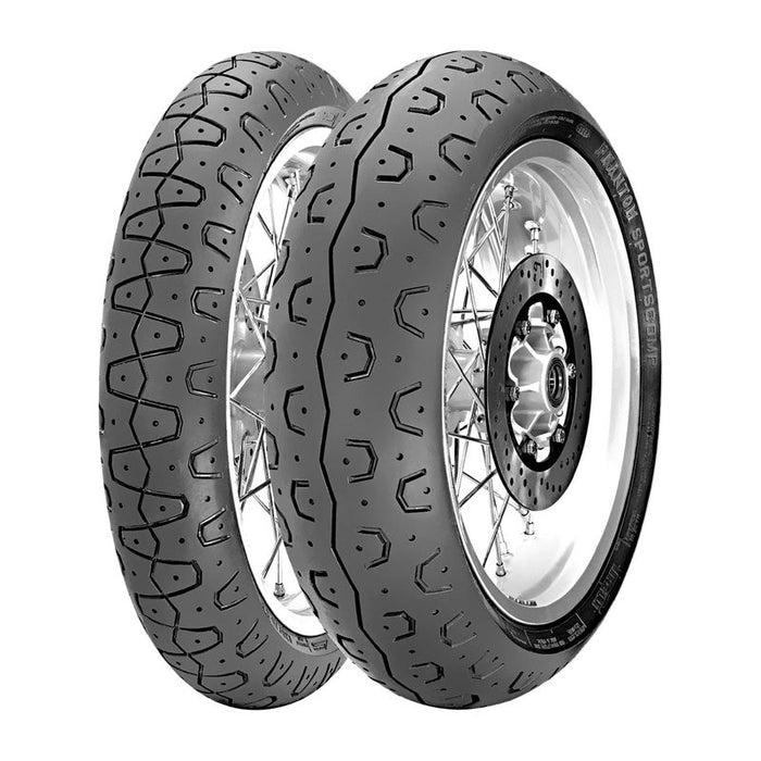 PIRELLI PHANTOM SPORTSCOMP TIRE 100/90R18 (56H) - FRONT (3131000) - Driven Powersports Inc.80192273131093131000