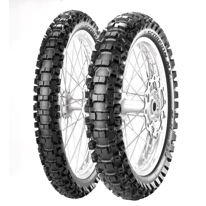 PIRELLI SCORPION MX EXTRA X TIRE 100/90 - 19 (57M) - REAR (2588700) - Driven Powersports Inc.80192272588752588700