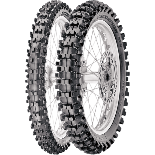 PIRELLI SCORPION MX MID SOFT 32 TIRE 100/90 - 19 (57) - REAR - Driven Powersports Inc.80192272588442588400