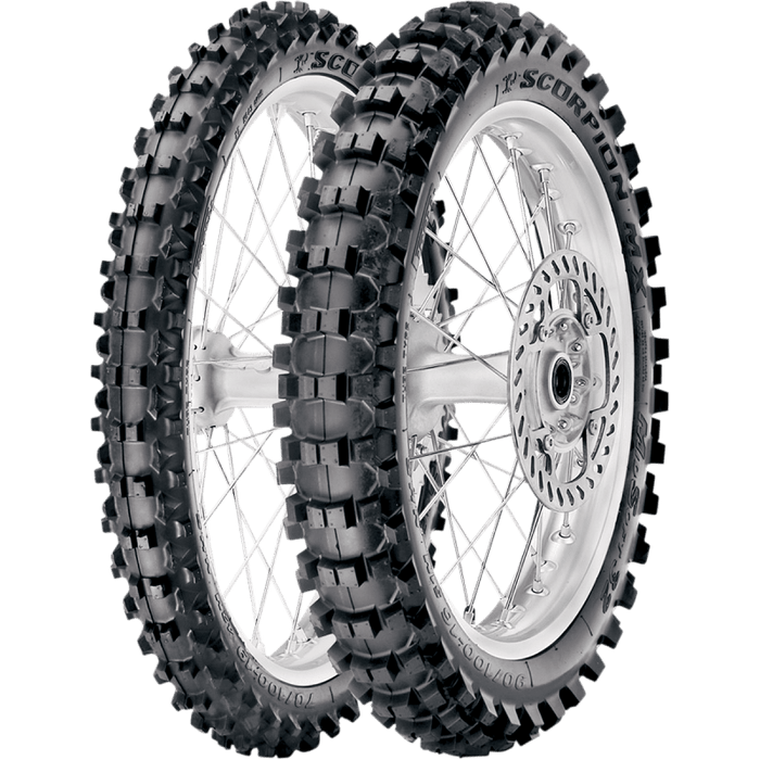 PIRELLI SCORPION MX MID SOFT 32 TIRE 70/100 - 19 (42M) - FRONT - Driven Powersports Inc.80192273252633252600