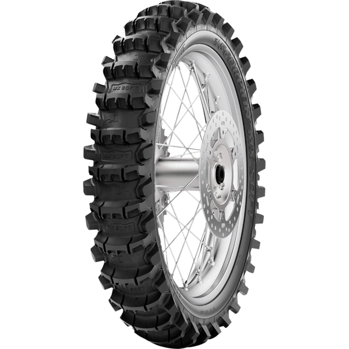 PIRELLI SCORPION MX SOFT 410 TIRE 100/90 - 19 (57M) - REAR - Driven Powersports Inc.80192272901582901500