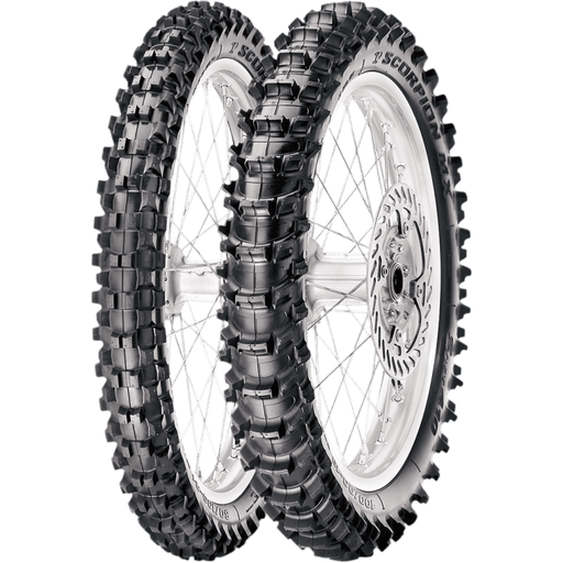 PIRELLI SCORPION MX SOFT 410 TIRE 100/90 - 19 (57M) - REAR - Driven Powersports Inc.80192272901582901500