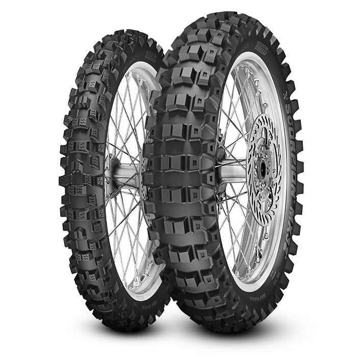 PIRELLI SCORPION MX32 MID HARD TIRE 70/100 - 19 (42M) - FRONT (3657300) - Driven Powersports Inc.80192273657333657300