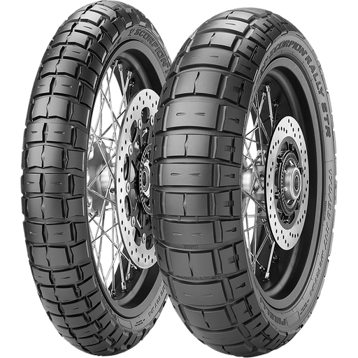 PIRELLI SCORPION RALLY STR TIRE 180/55R17 (73V) - REAR - Driven Powersports Inc.80192273115013115000