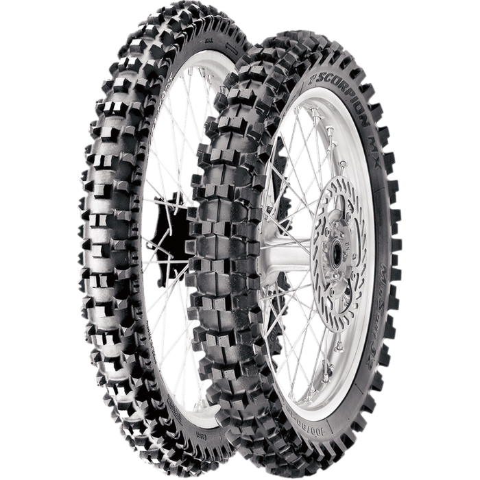 PIRELLI SCORPION XC MID SOFT TIRE 110/100 - 18 (68M) - REAR - Driven Powersports Inc.80192271767803556700