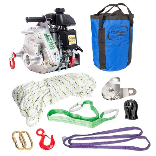 PORTABLEWINCH WINCH KIT GAS GXH50 W/ACCESSORY (PCW5000 - A) - Driven Powersports Inc.690581024054PCW5000 - A