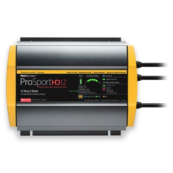 PROMARINER BATTERI CHARGER PROSPORTHD 12APFC 2 BANK (44026) - Driven Powersports Inc.77942188745244026