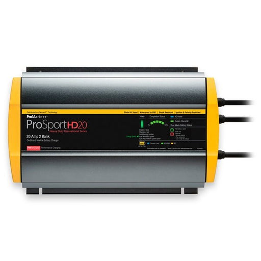 PROMARINER BATTERIE CHARGER PROSPORTHD 20A 2 BANK (44020) - Driven Powersports Inc.77942188743844020